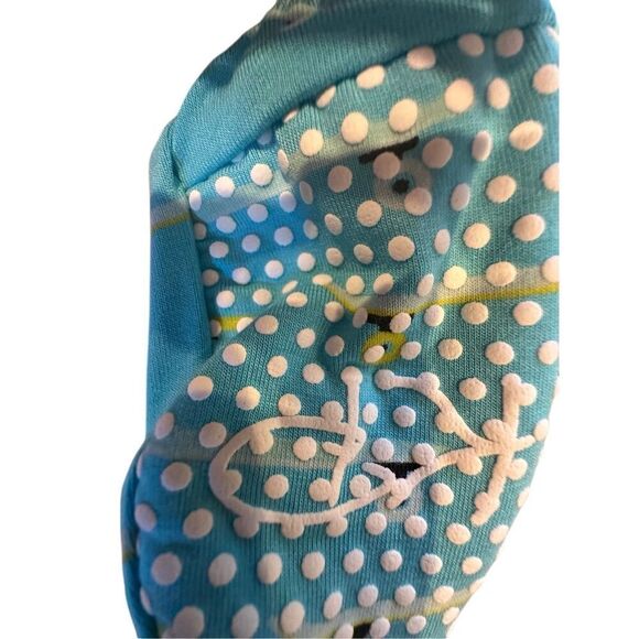 NWT KicKee Pants Aqua Blue skate board Zip Footie 6-9 months Unisex Bamboo baby - Picture 2 of 5